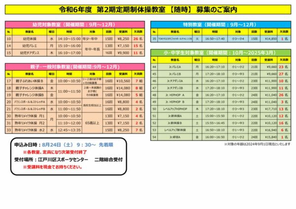 【随時】第2期定期制教室POPのサムネイル